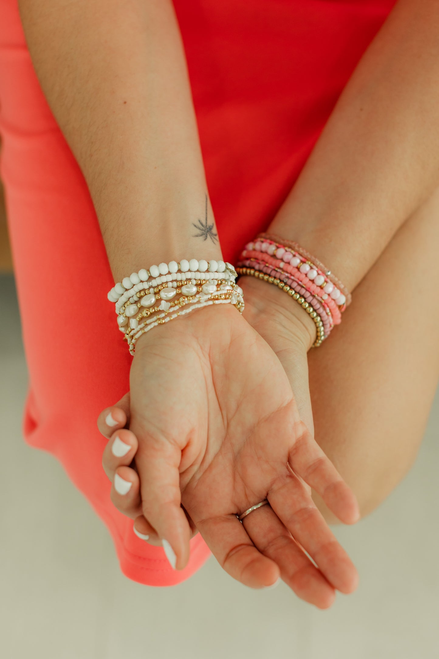 White Freshwater Pearl Bracelet