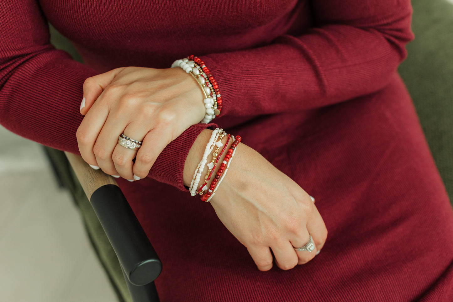 Pearly Luster Bracelet - Merry Berry