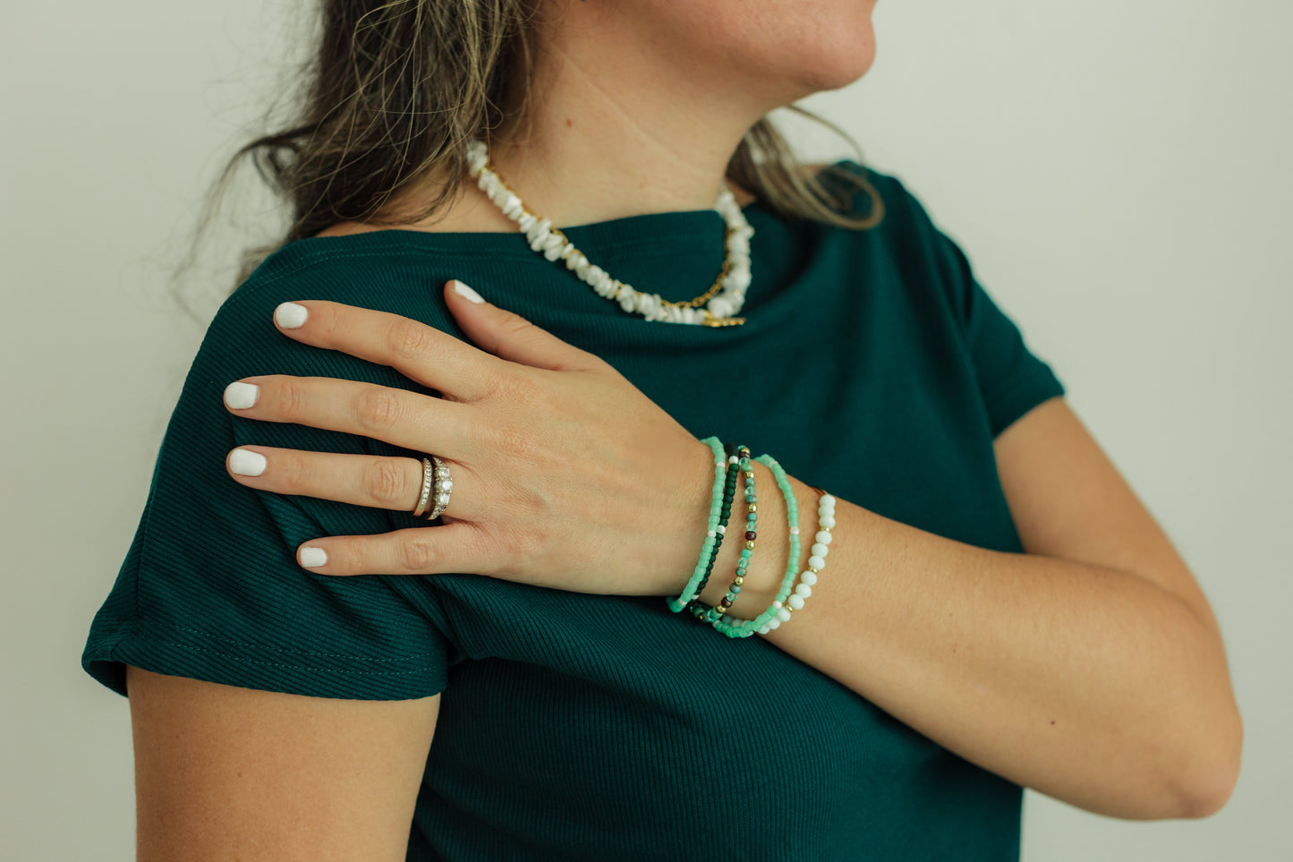 Vivienne Bracelet | Mint breeze