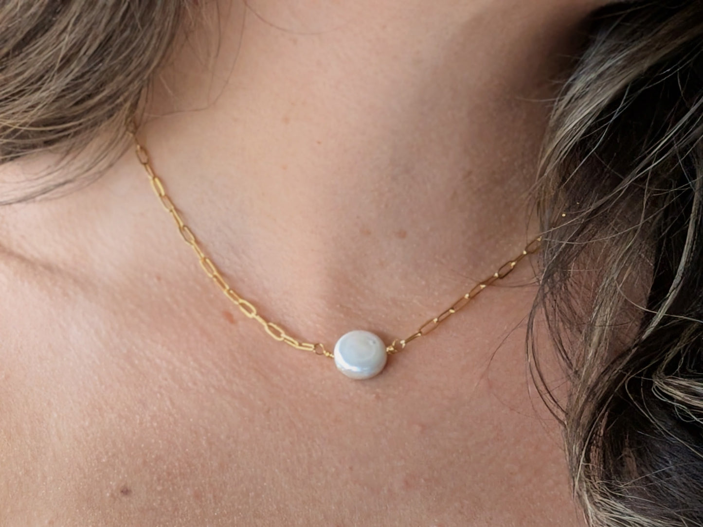 Glenda Pearl Necklace