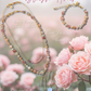 Blush Hour Floral Beaded Bracelet