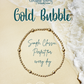 Gold Bubble Bracelet