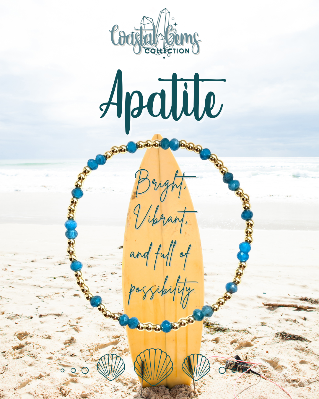 Apatite Coastal Gems Bracelet