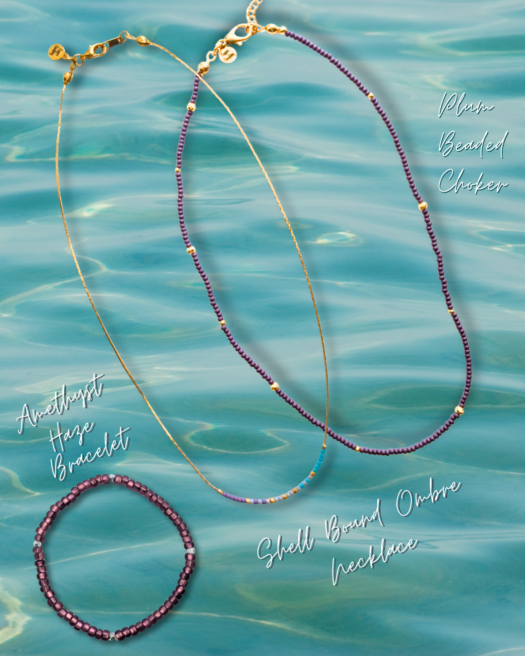 Shell Bound Ombre Necklace