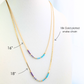 Shell Bound Ombre Necklace