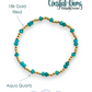 Aqua Stone Coastal Gems Bracelet