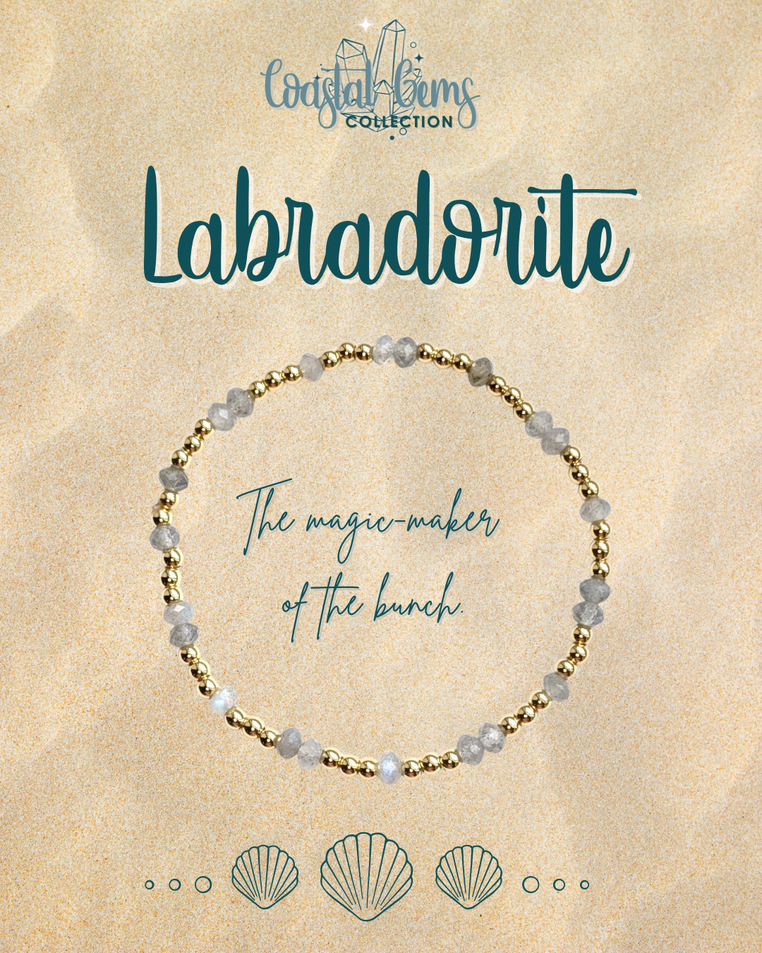 Labradorite Coastal Gems Bracelet