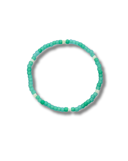 Pearly Luster Bracelet - Minted Seafoam