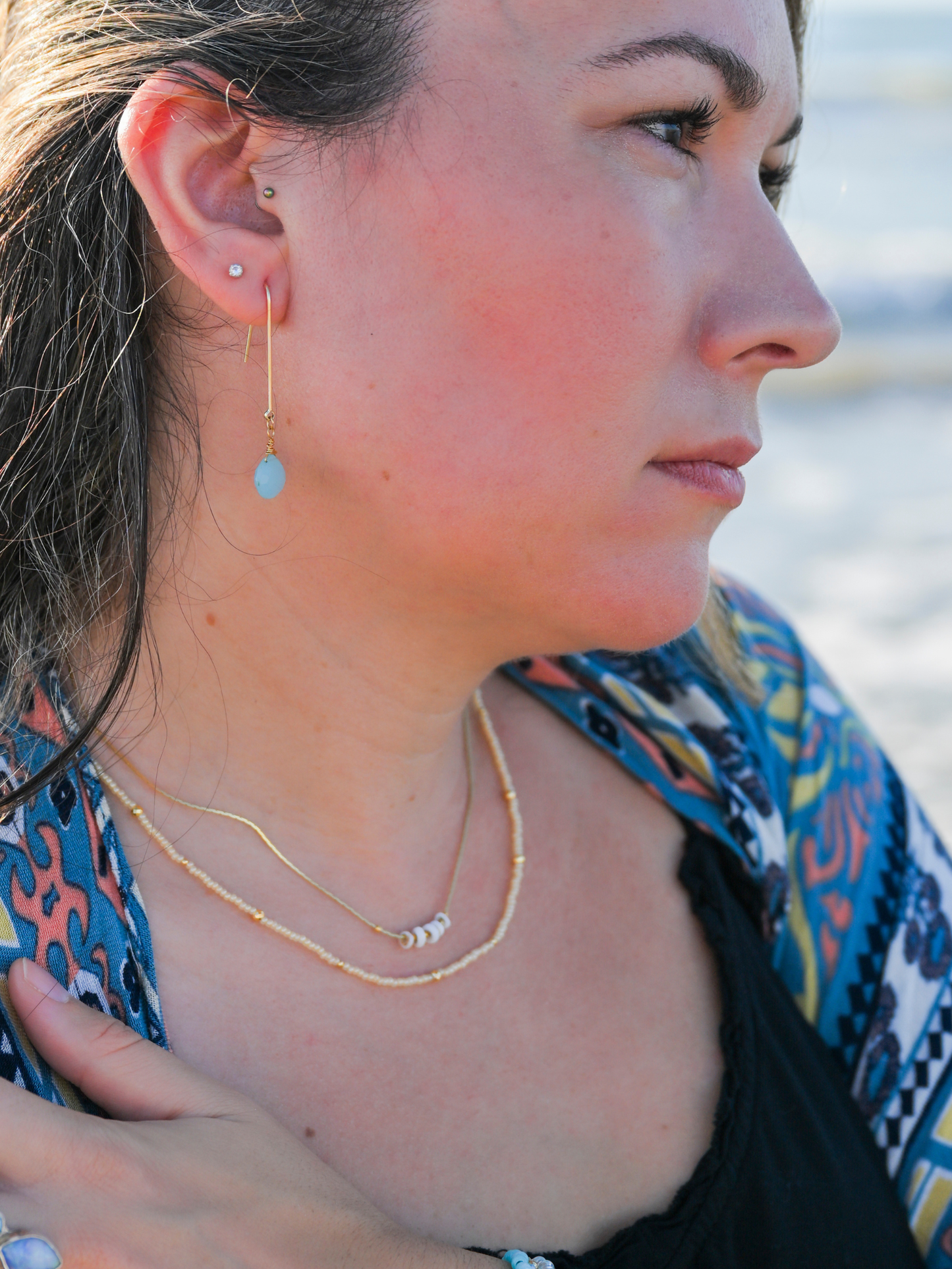 Caribbean Sea Earrings