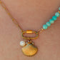 Hand-strung Marina Necklace – lightweight, waterproof, hypoallergenic jewelry.