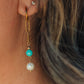 Hand-crafted Marina Earrings – lightweight, waterproof, hypoallergenic jewelry.