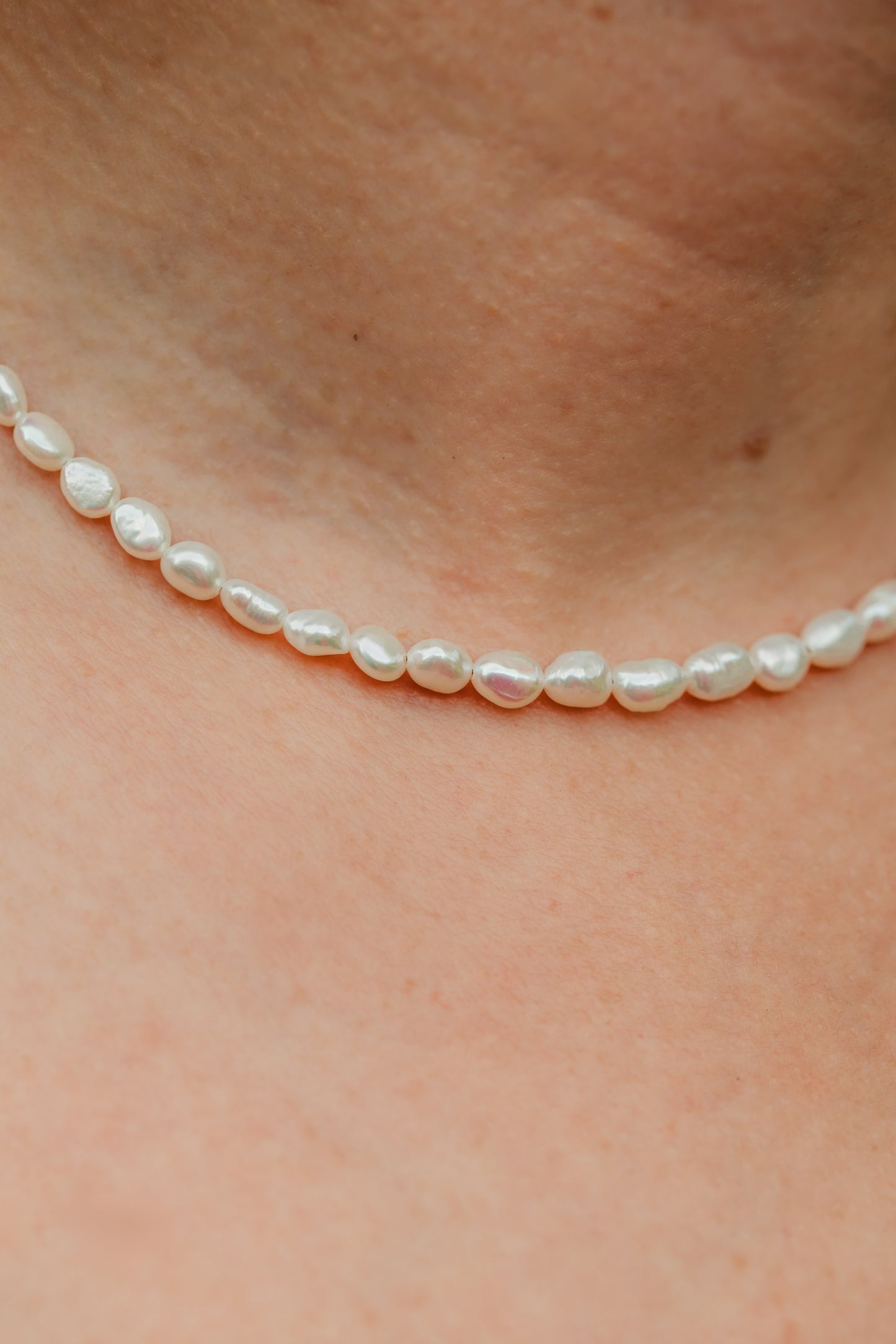 Freshwater Pearl Choker Necklace | Salt Air Pearl Choker