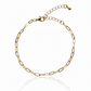 Dainty Paperclip Chain Bracelet
