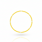 Neon Gemstone stretchy Anklet - Light Orange sherbert