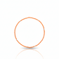 Neon Gemstone stretchy Anklet - Bright Orange