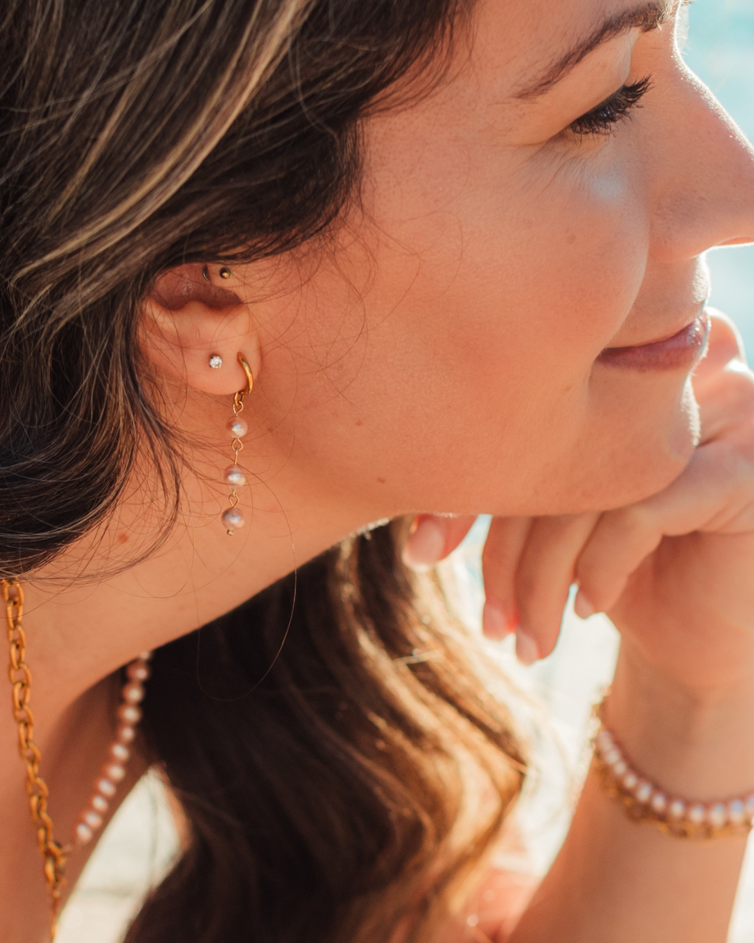 Island Dreams Earrings – lightweight, waterproof, hypoallergenic jewelry.