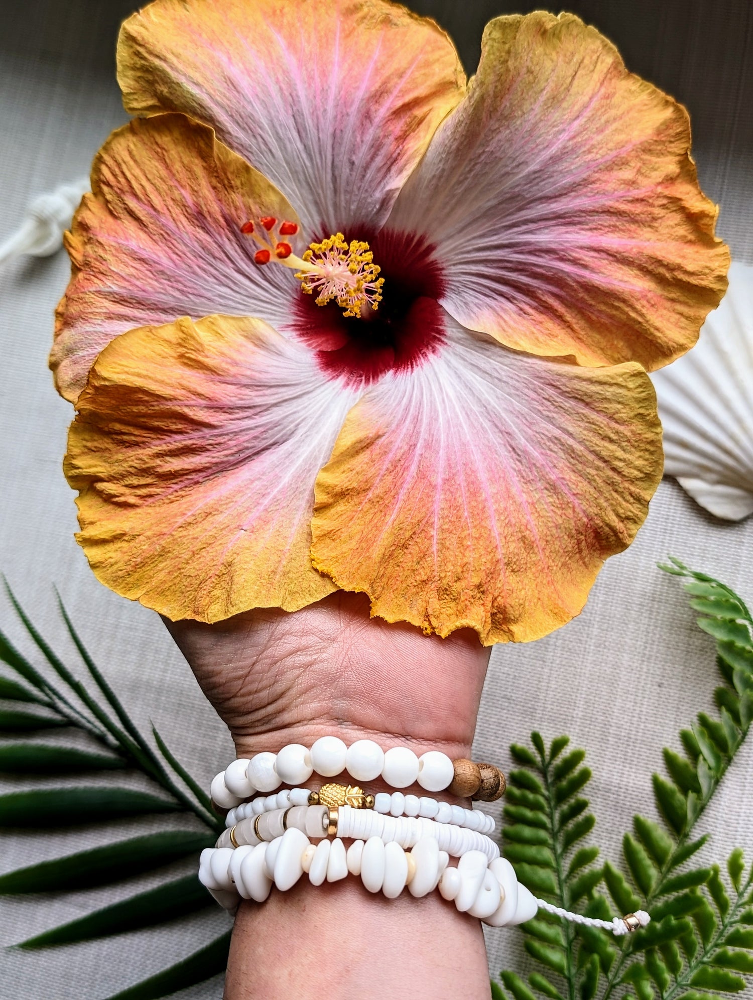 Cappa Creations tropical bohemian Stackable bracelets