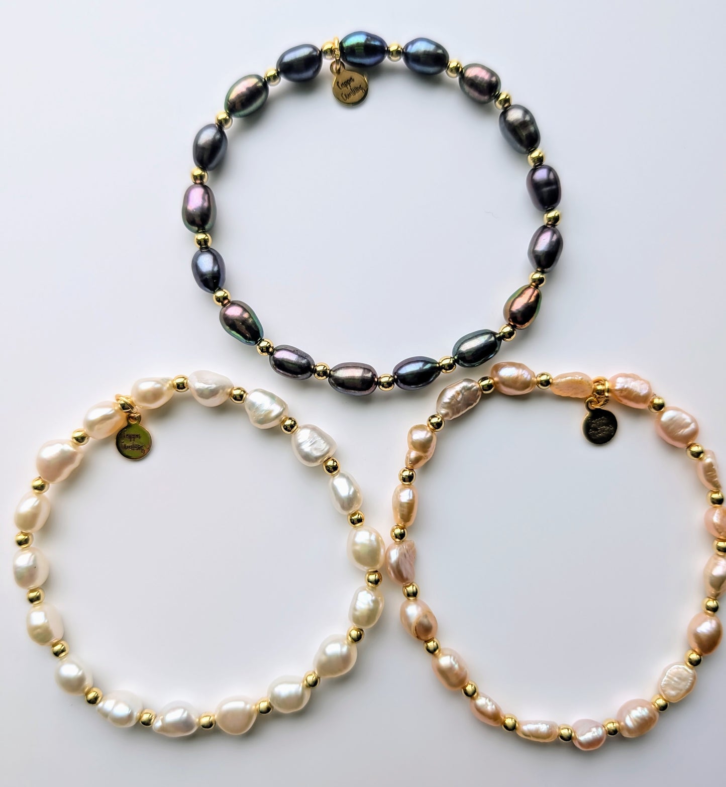 Peacock Freshwater Pearl Bracelet