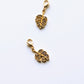 Pave Monstera Leaf Charm