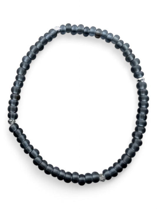 Sparkle Stacker Bracelet - Matte Slate