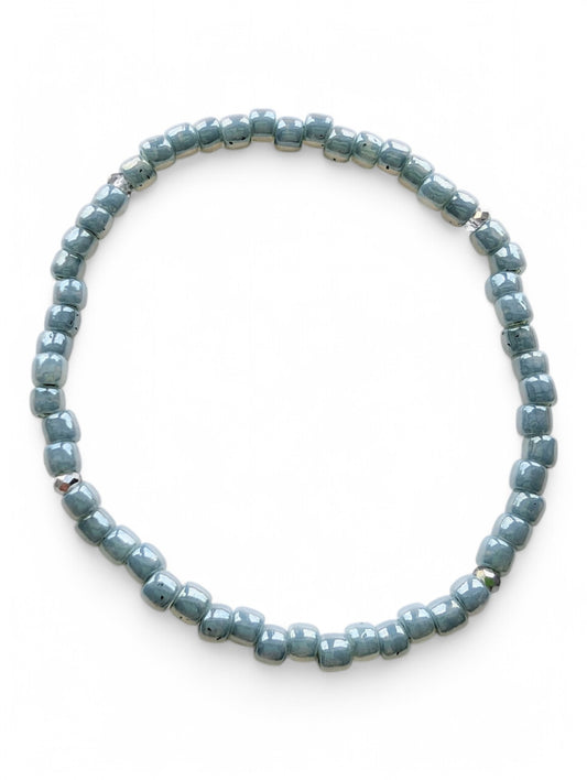 Sparkle Stacker Bracelet - Powder Blue