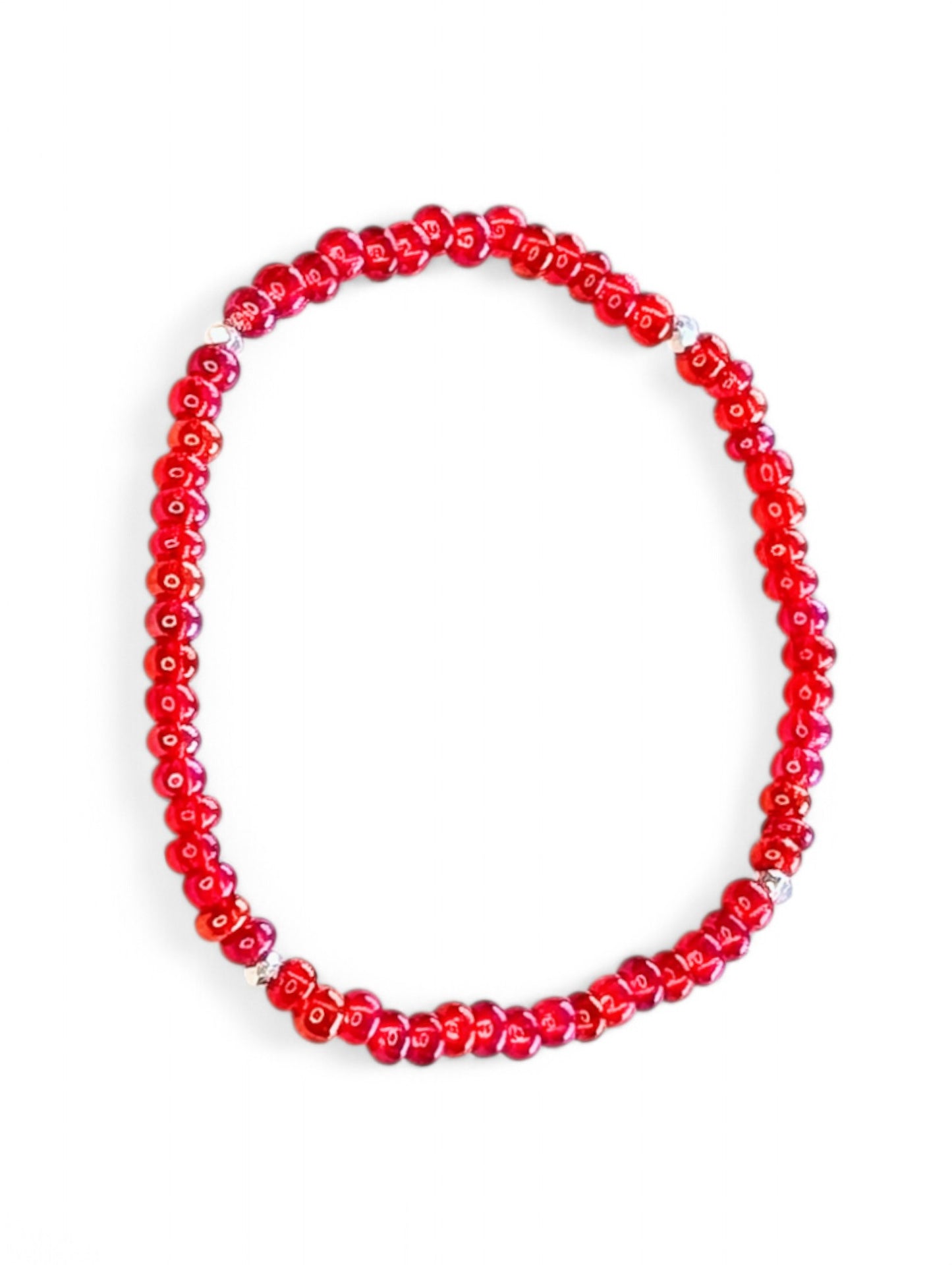 Sparkle Stacker Bracelet - Ruby Rainbow