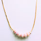 Color pop Pink Puka Necklace