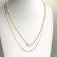 Color pop Pink Puka Necklace