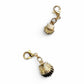 Bubble clam Shell Charm