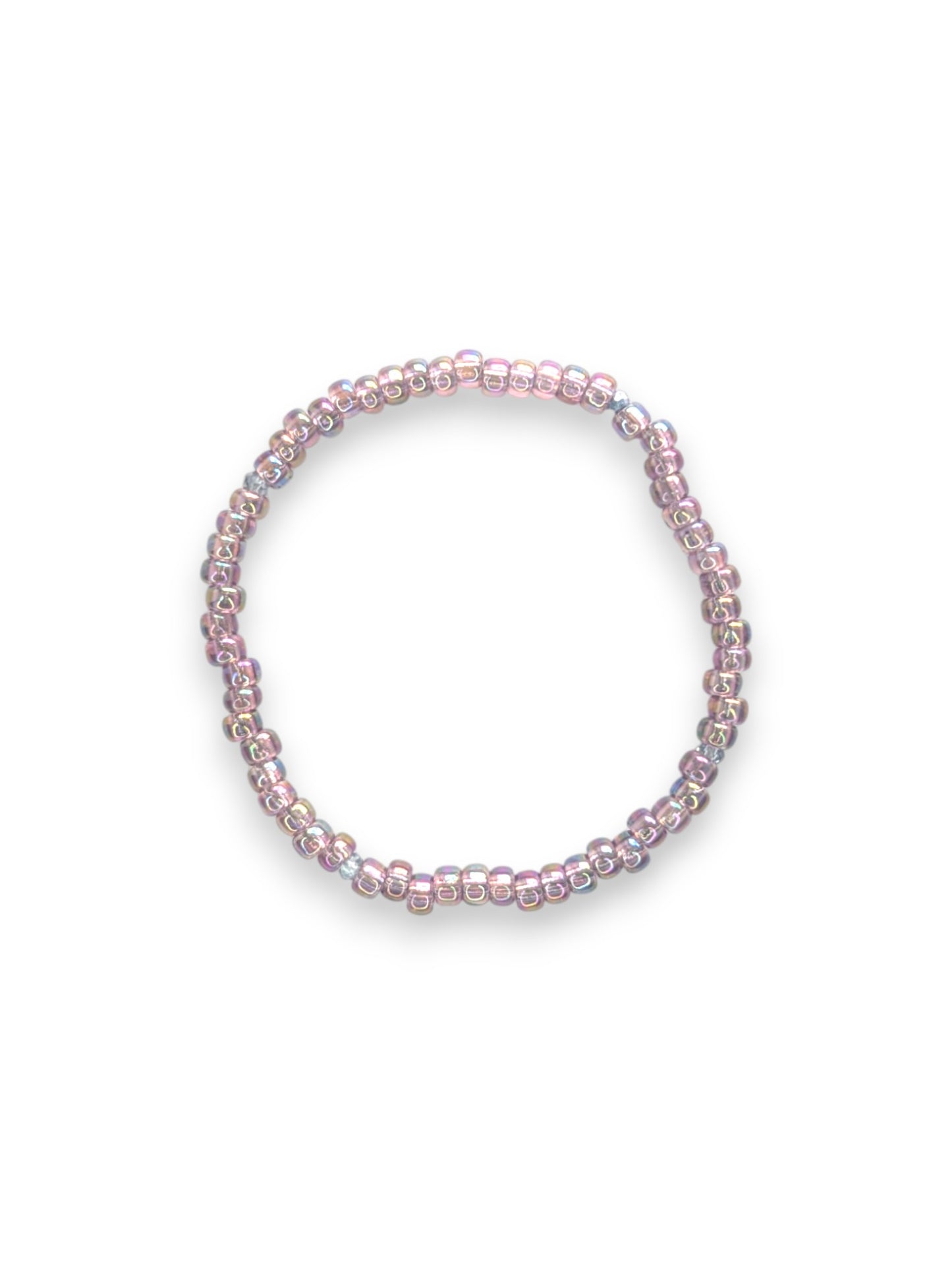 Sparkle Stacker Bracelet - Iridescent Mauve