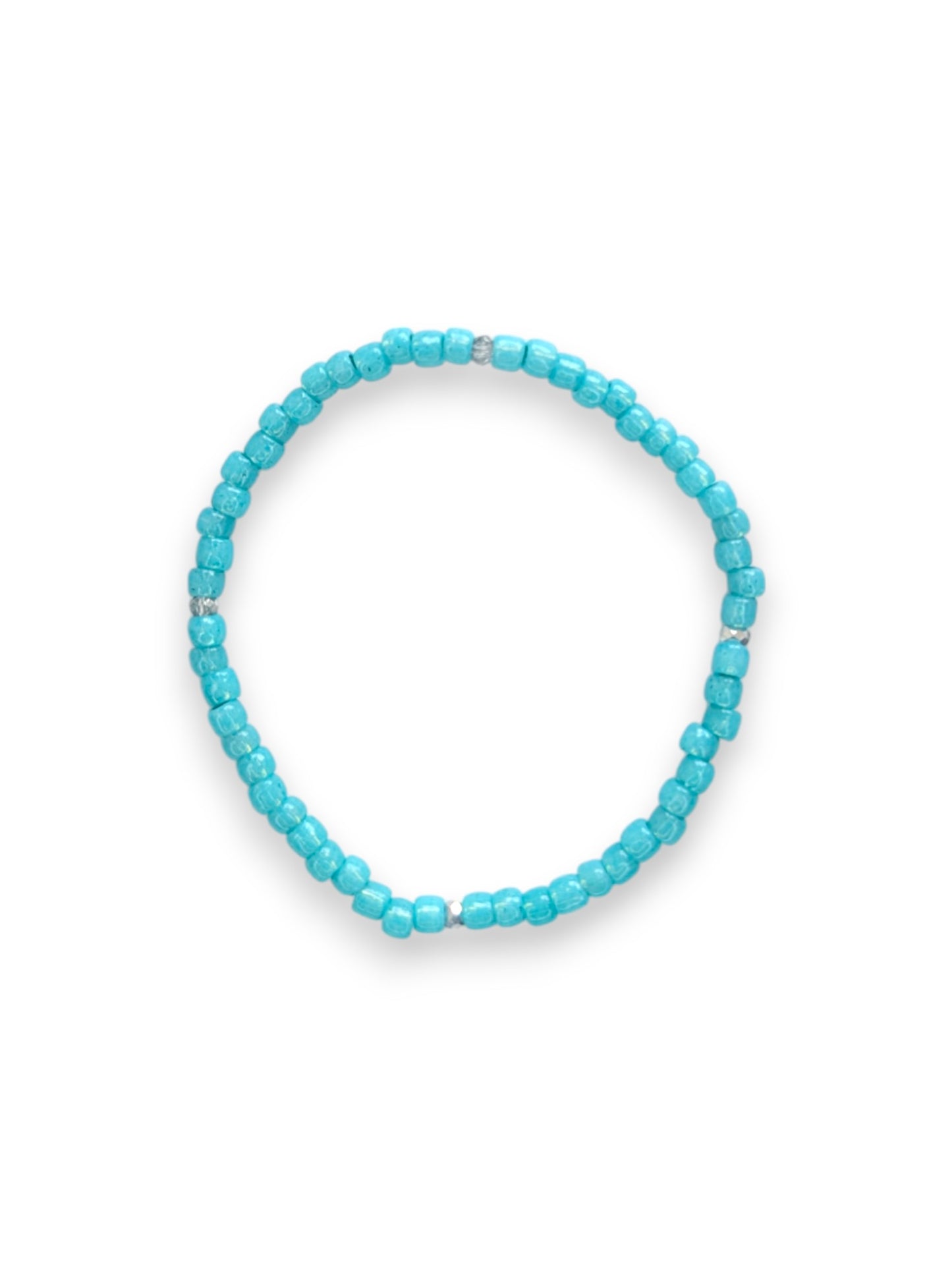 Sparkle Stacker Bracelet - Aqua