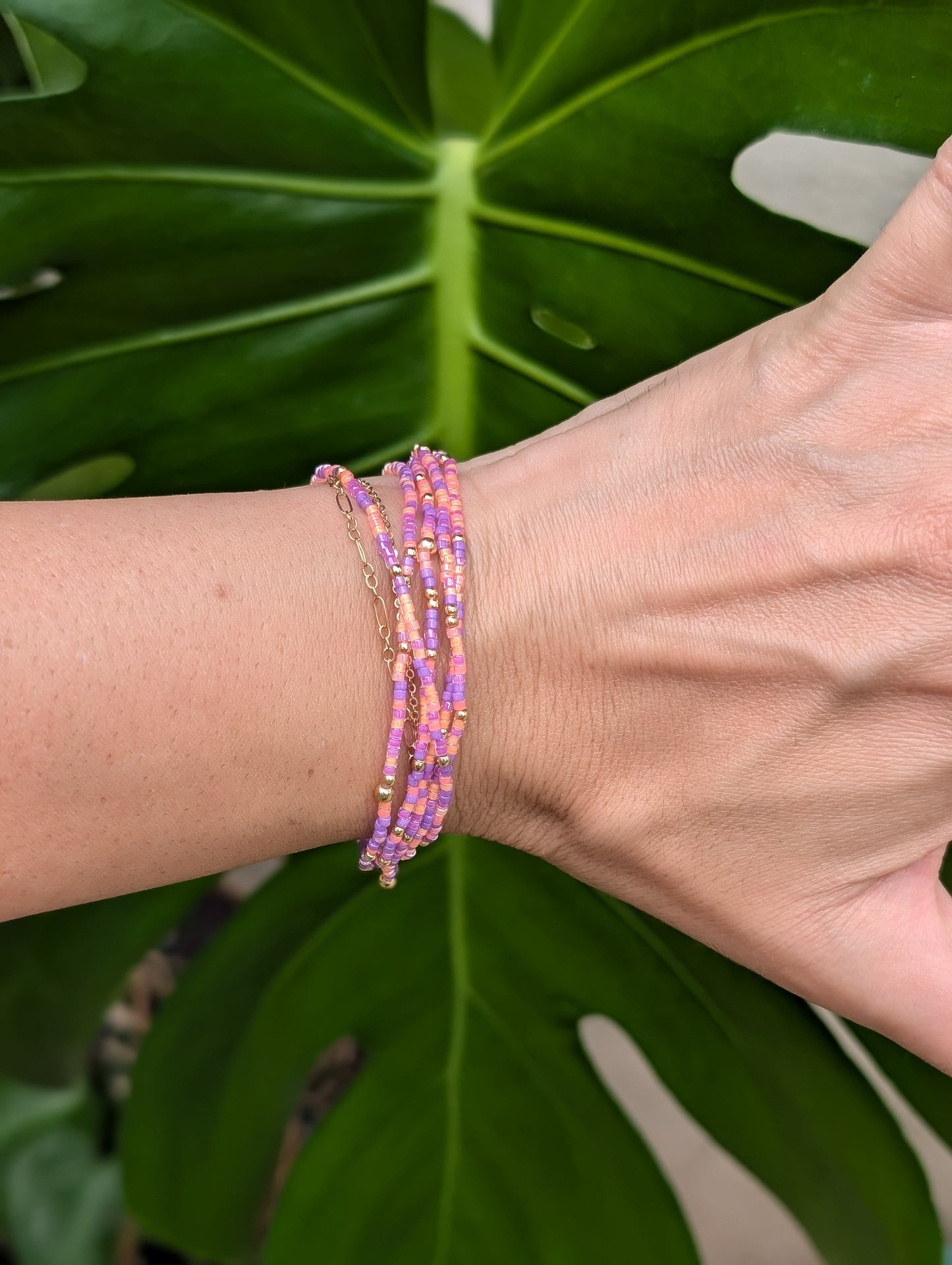 The Mini Bracelet - Island Punch Gold filled Bracelet