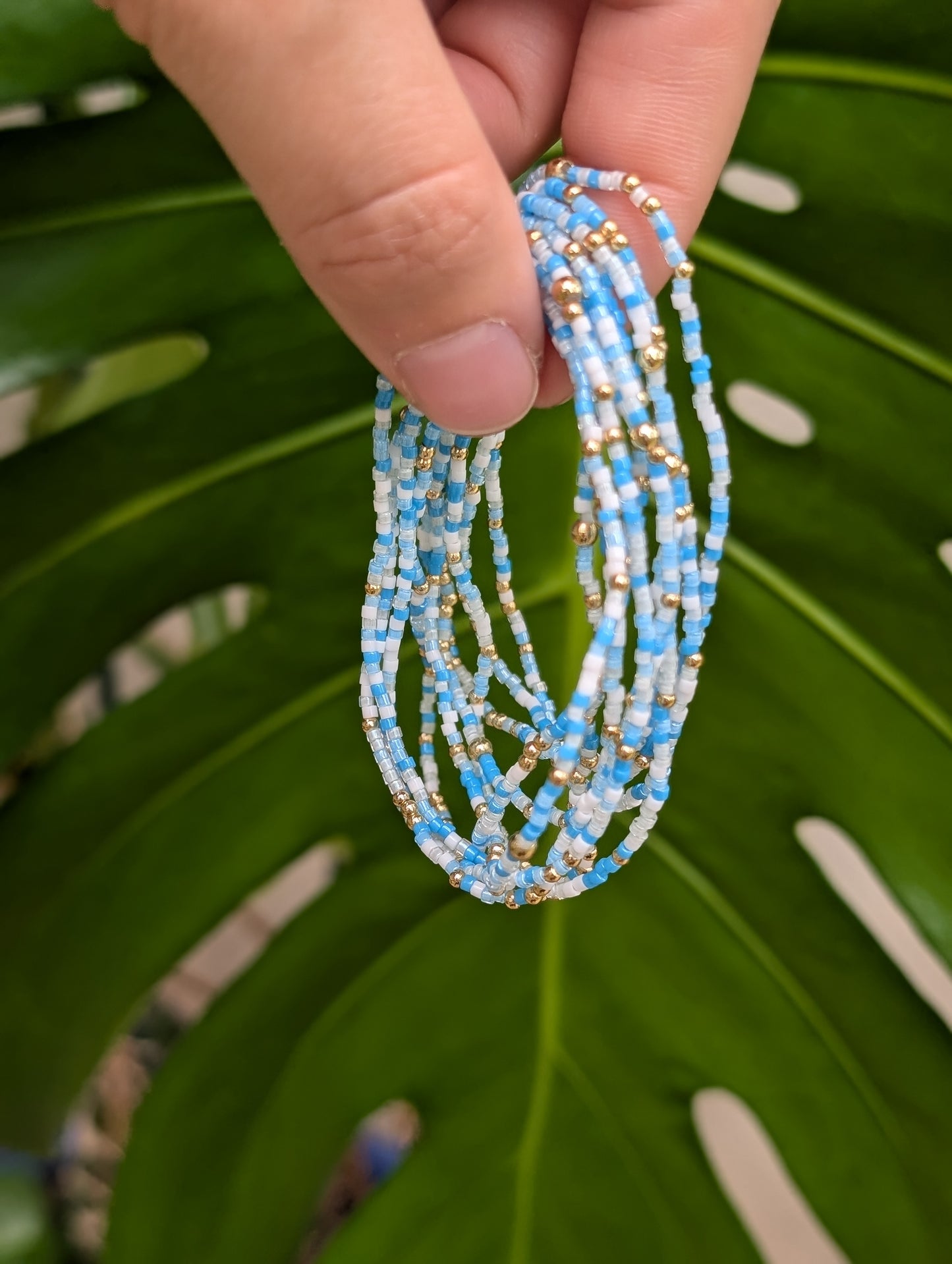 The Mini Bracelet - Bora Bora Breeze Gold filled Bracelet