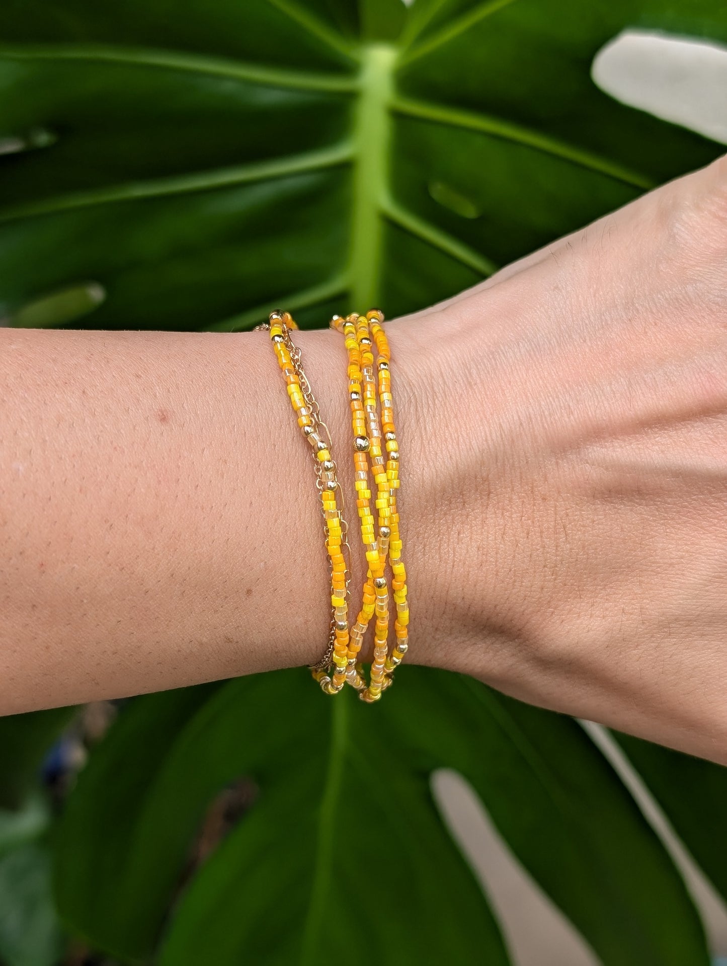 The Mini Bracelet - Mango Tango Gold filled Bracelet