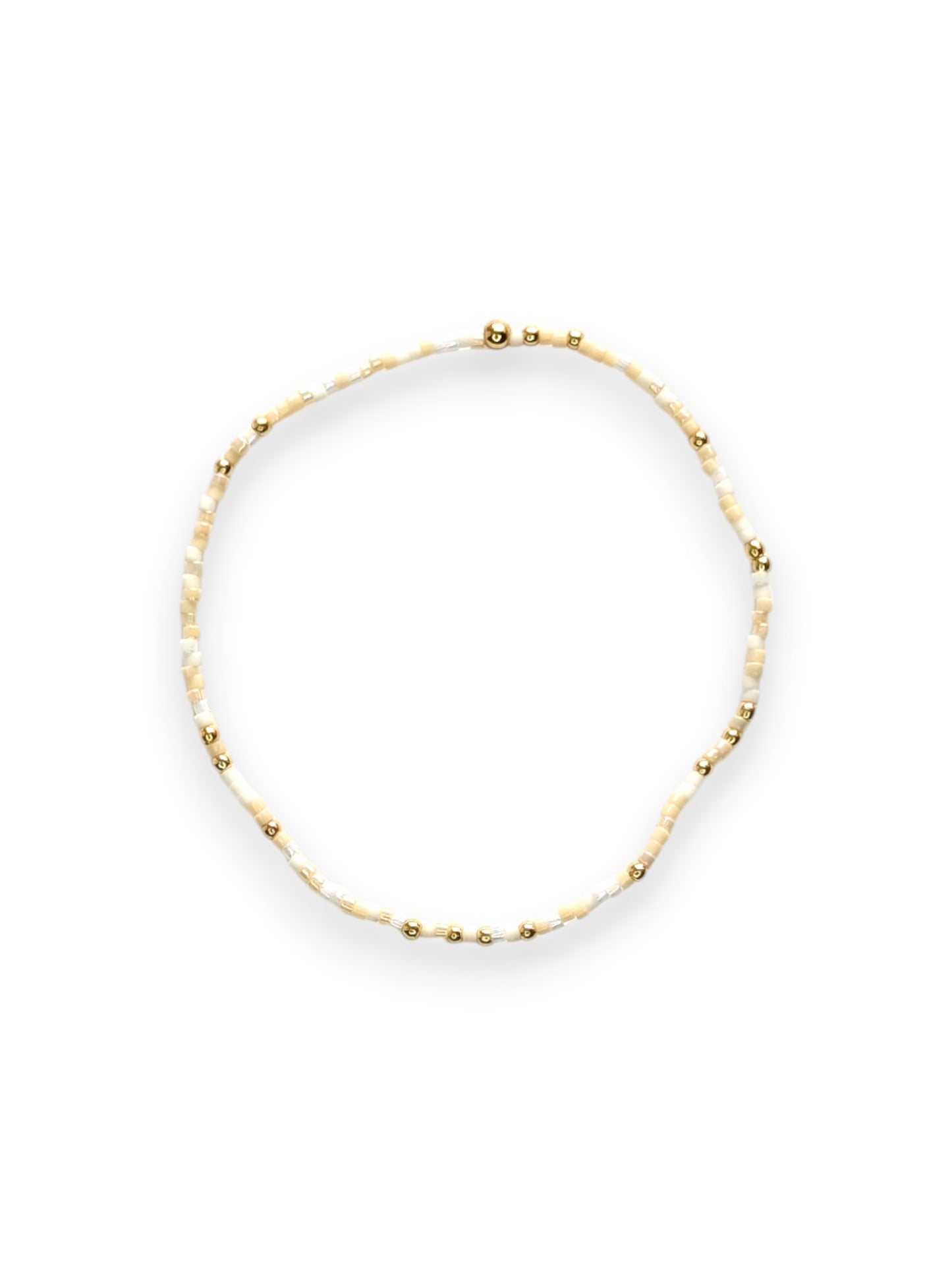 The Mini Bracelet - Salted Coconut Gold filled Bracelet