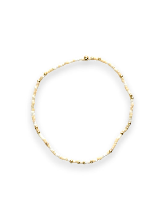 The Mini Bracelet - Salted Coconut Gold filled Bracelet