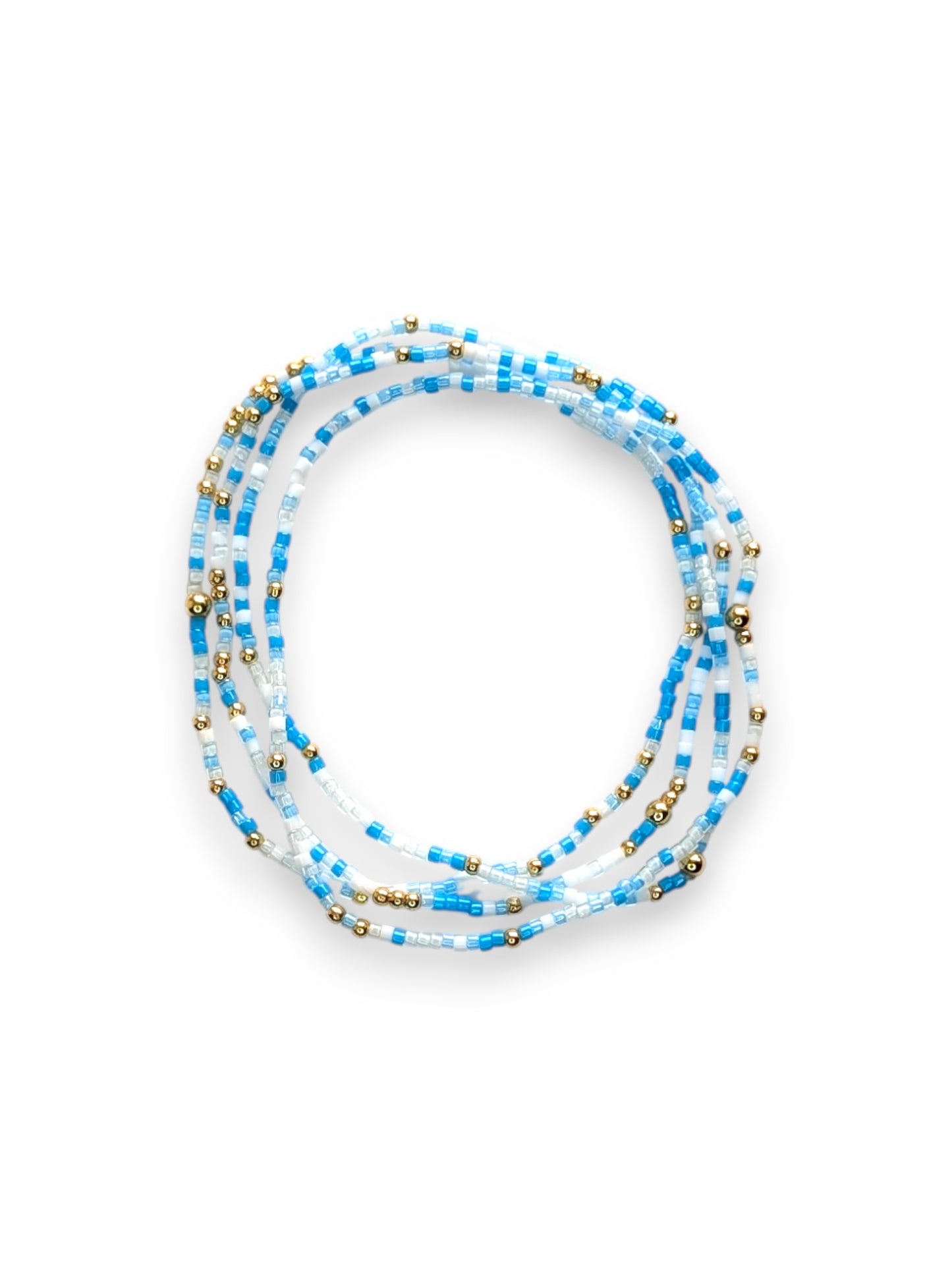 The Mini Bracelet - Bora Bora Breeze Gold filled Bracelet