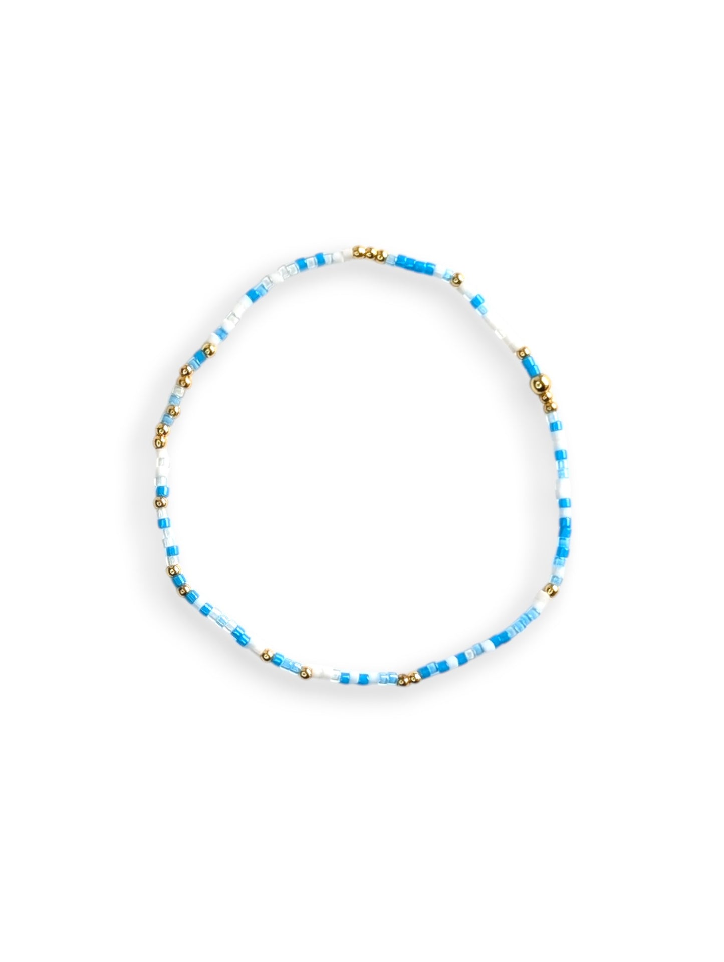 The Mini Bracelet - Bora Bora Breeze Gold filled Bracelet
