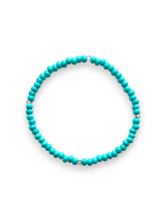 Sparkle Stacker Bracelet - Caribbean Sea