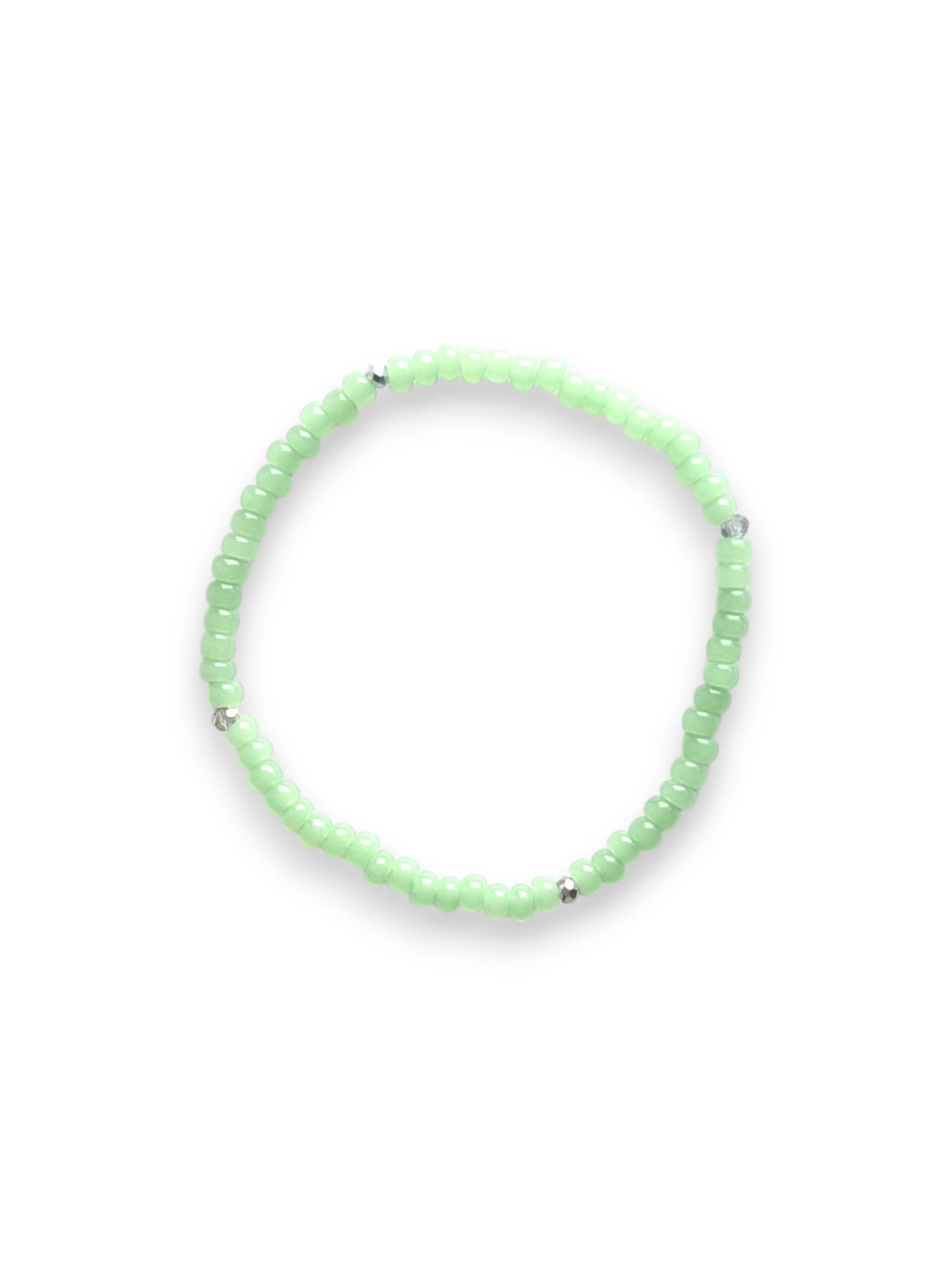 Sparkle Stacker Bracelet - Mint Mojito