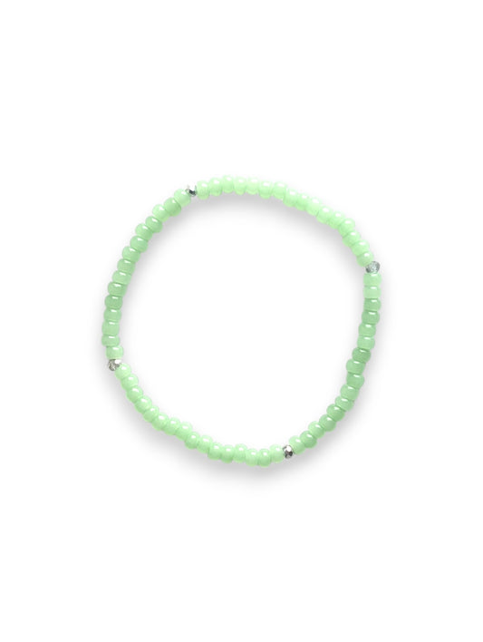 Sparkle Stacker Bracelet - Mint Mojito