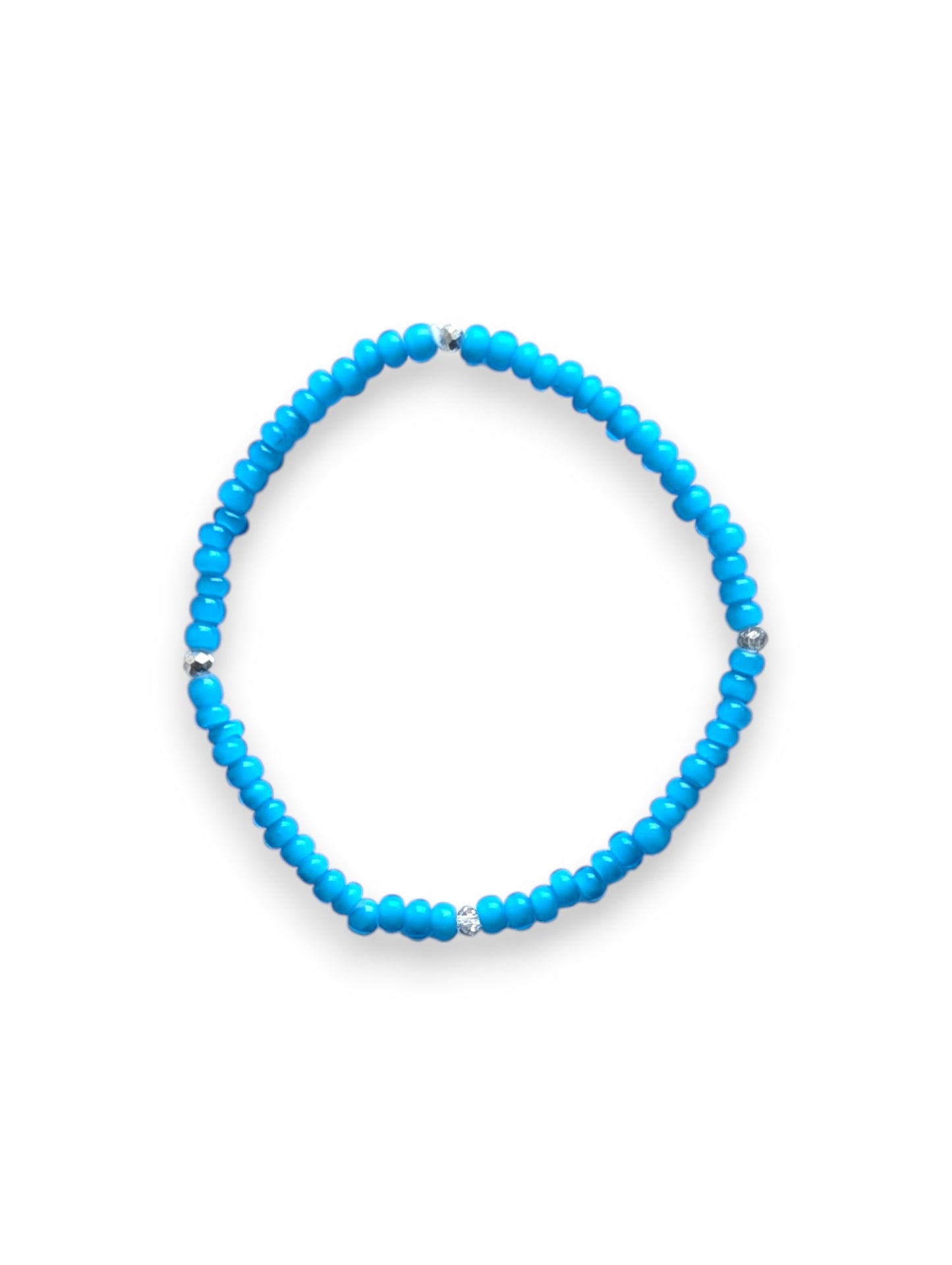 Sparkle Stacker Bracelet - Blue Hawaiian