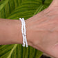 Sparkle Stacker Bracelet - Matte Piña colada