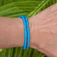 Sparkle Stacker Bracelet - Blue Hawaiian