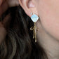 Bowt Day White Dangle Earrings
