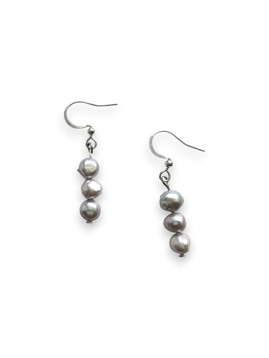 Pearl Drop Dangle Earrings