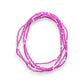 Wild Orchid Purple - Salty Babe Neon Anklet