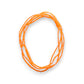 Orange - Salty Babe Neon Anklet