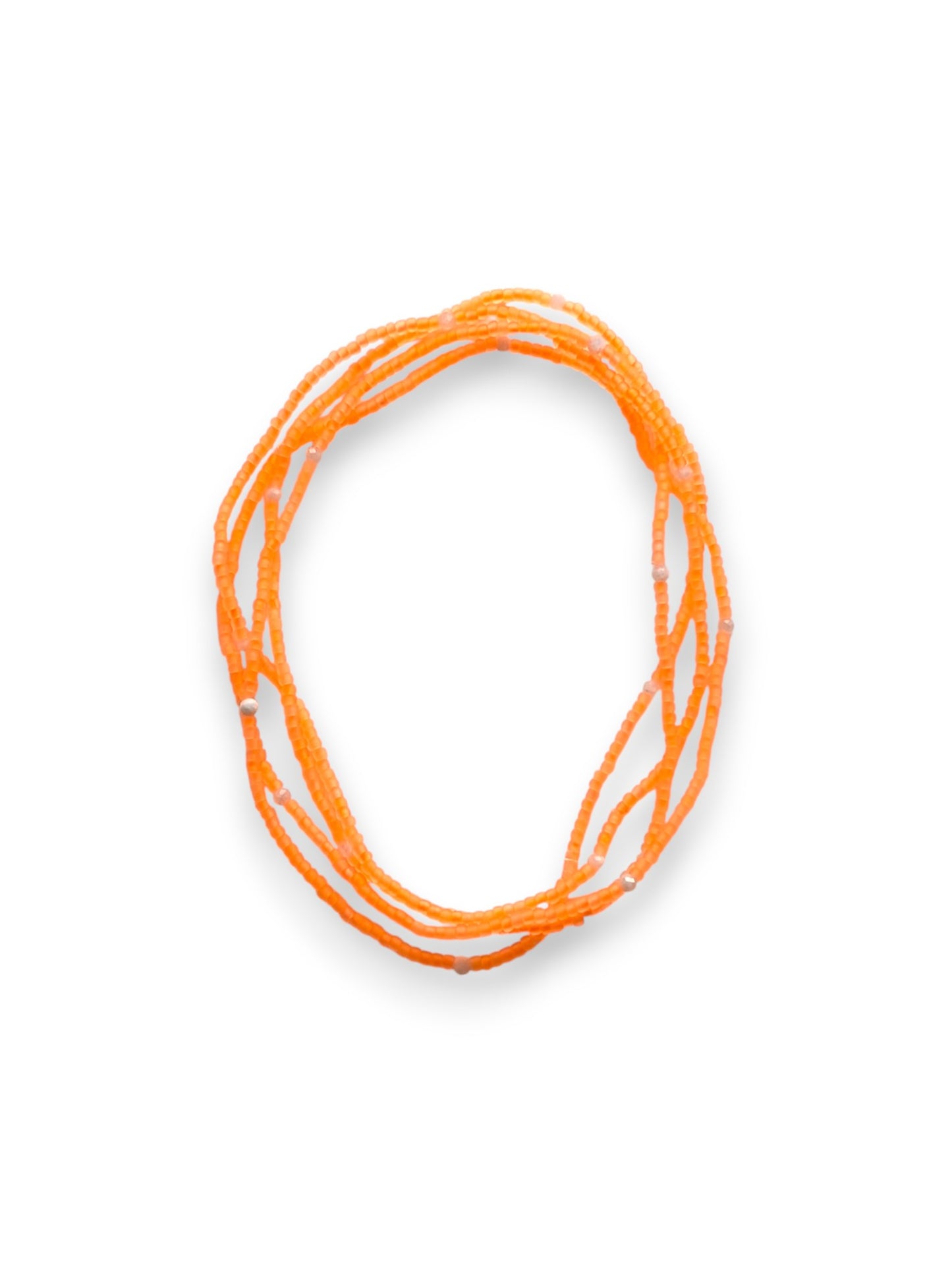 Orange - Salty Babe Neon Anklet