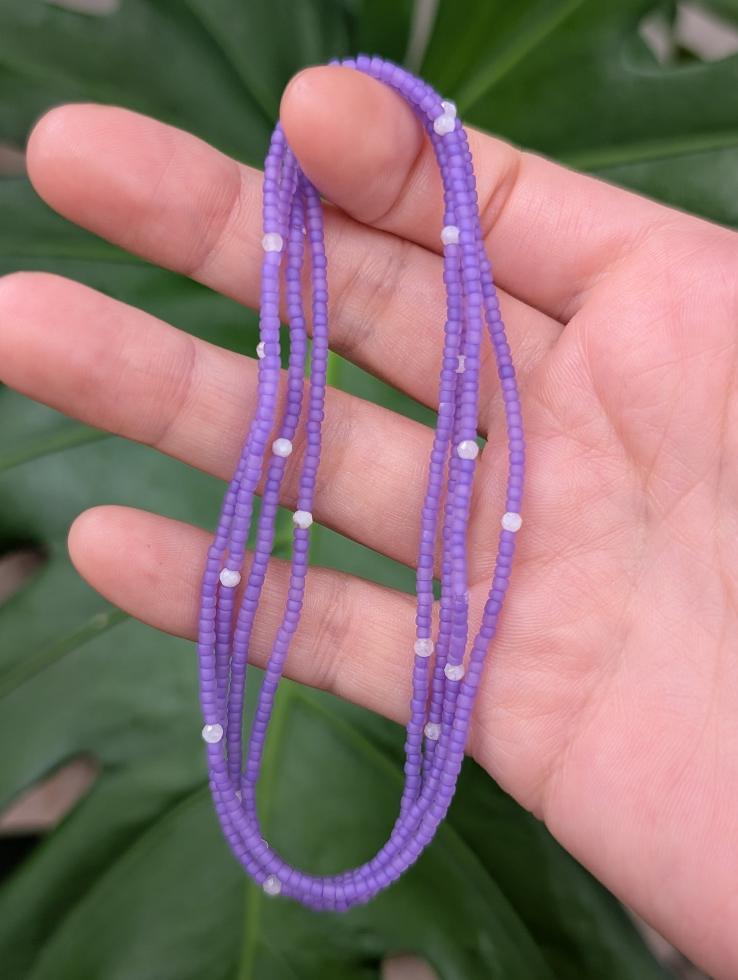 Royal Purple - Salty Babe Neon Anklet